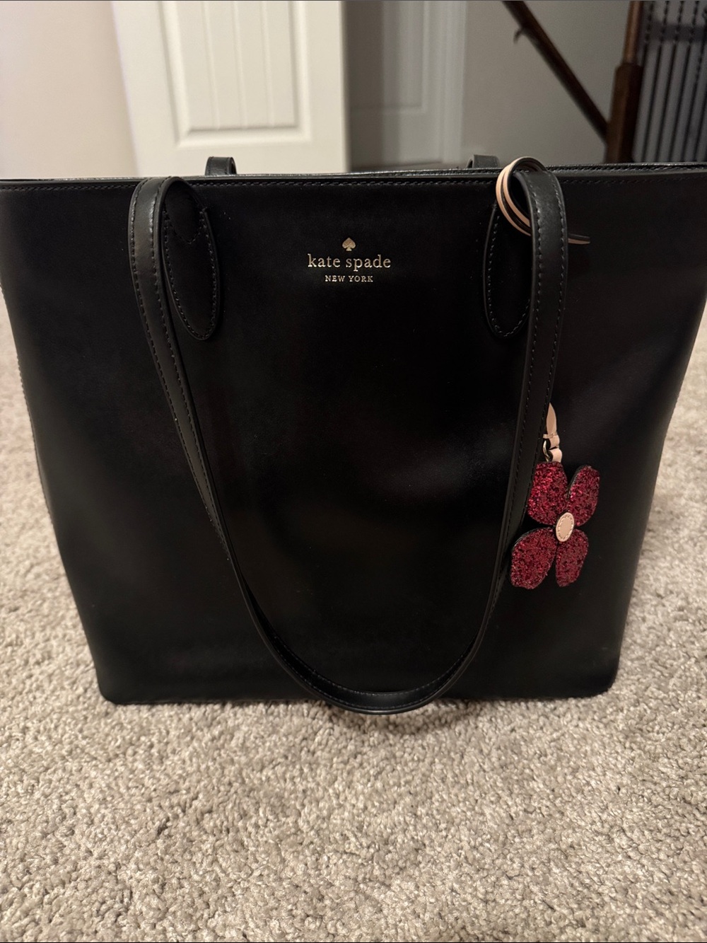 Kate Spade Medium Smooth Leather Kerri Tote Hand Bag